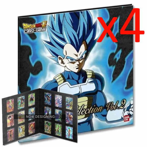DB - 4 x Collector’s Selection Vol.2 - Vegeta - Inglés - Cartas Dragon Ball Originales Tcg Jcc
